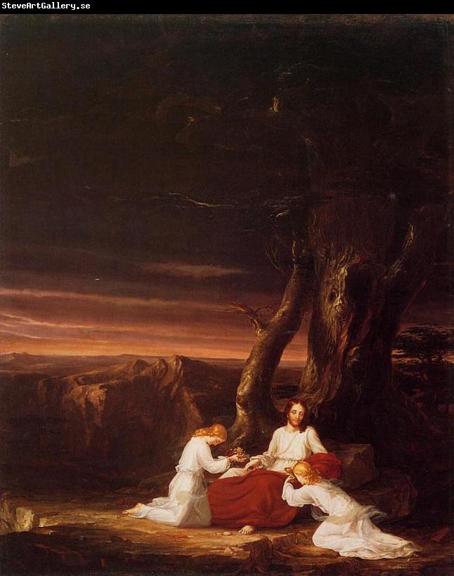 Thomas Cole Angels Ministering to Christ in the Wilderness